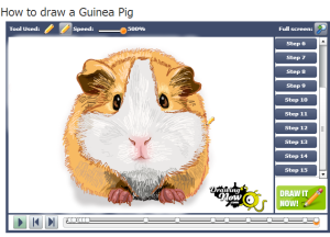 how to draw a guinea pig drawing now animation screenie
